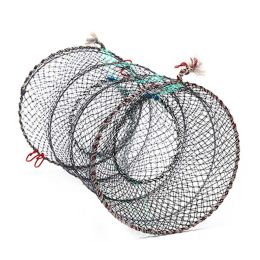 Foldable Shrimp Trap; Three-layer Net Cage