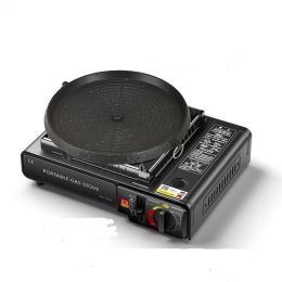 Outdoor portable gas stove hot pot