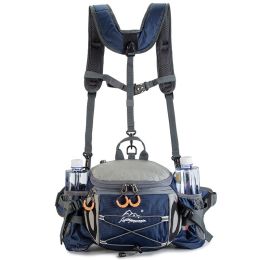 Sports Fanny Pack Canteen Outdoor Multi-Functional Hiking Backpack (Capacity: 10L, Color: Deep Blue)