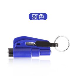 Car hammer with multifunctional lifesaving hammer (Color: Blue)