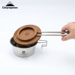 S362 picnic portable snow pull bowl steamer lattice steam drawer (select: S-MG-Shera Bowl Wooden Cover)